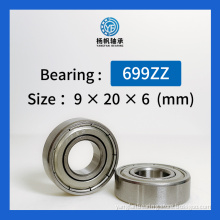 Open Type Ball Bearing 699 9mm*20mm*6mm